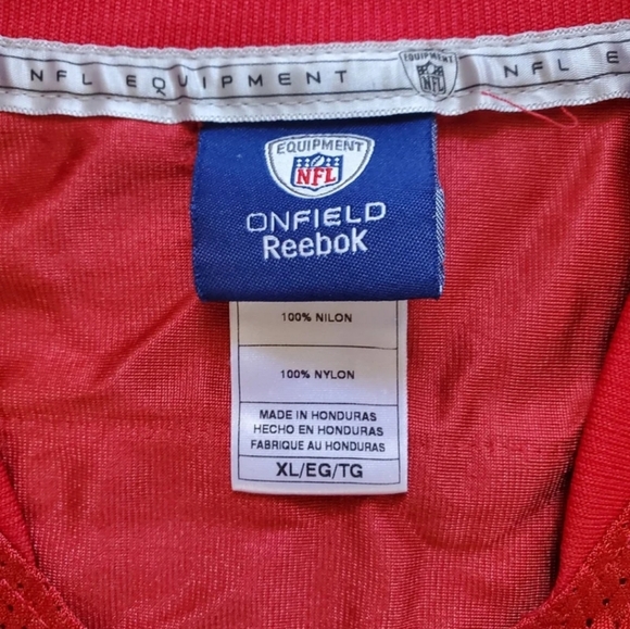 Reebok San Francisco 49ers Vernon Davis Authentic Jersey Mens Size XL - Picture 3 of 5